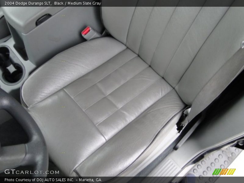 Black / Medium Slate Gray 2004 Dodge Durango SLT