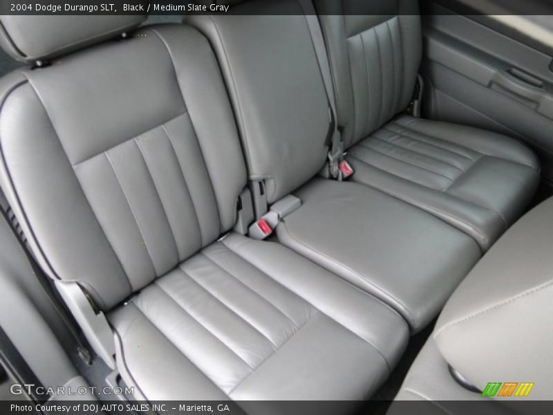 Black / Medium Slate Gray 2004 Dodge Durango SLT
