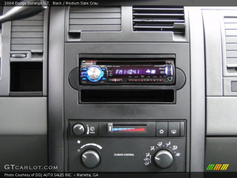Black / Medium Slate Gray 2004 Dodge Durango SLT