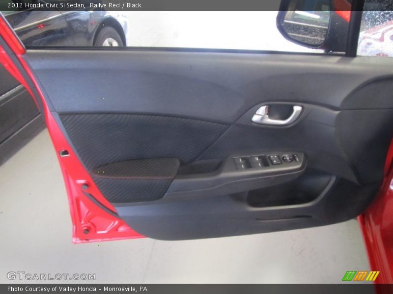Rallye Red / Black 2012 Honda Civic Si Sedan