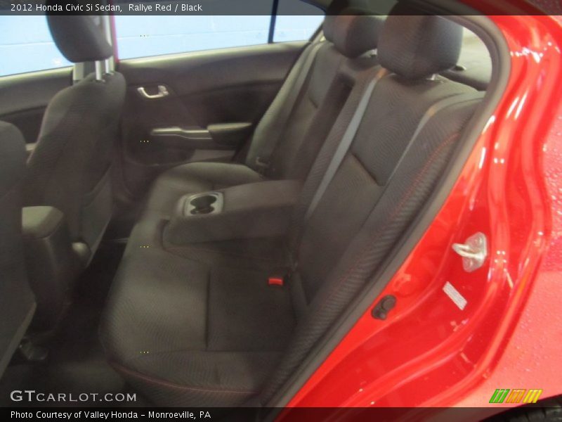 Rallye Red / Black 2012 Honda Civic Si Sedan