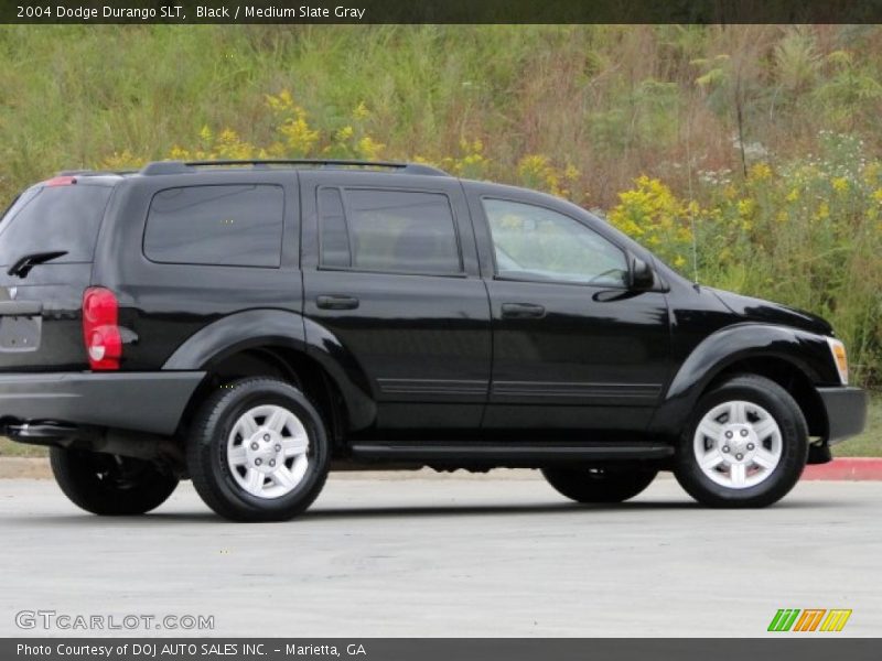 Black / Medium Slate Gray 2004 Dodge Durango SLT