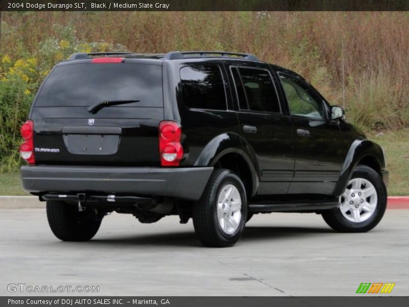 Black / Medium Slate Gray 2004 Dodge Durango SLT