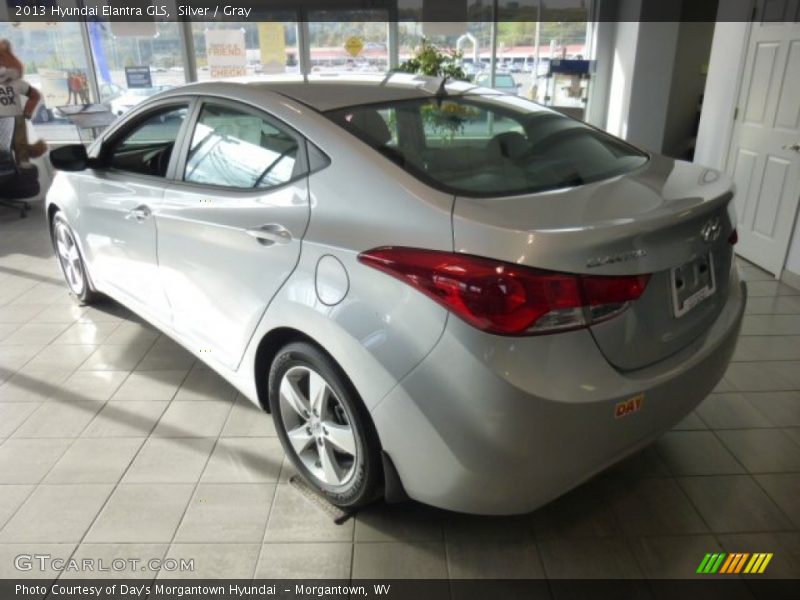 Silver / Gray 2013 Hyundai Elantra GLS