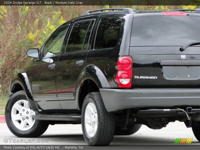 Black / Medium Slate Gray 2004 Dodge Durango SLT
