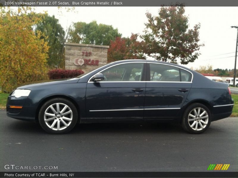 Blue Graphite Metallic / Black 2006 Volkswagen Passat 2.0T Sedan