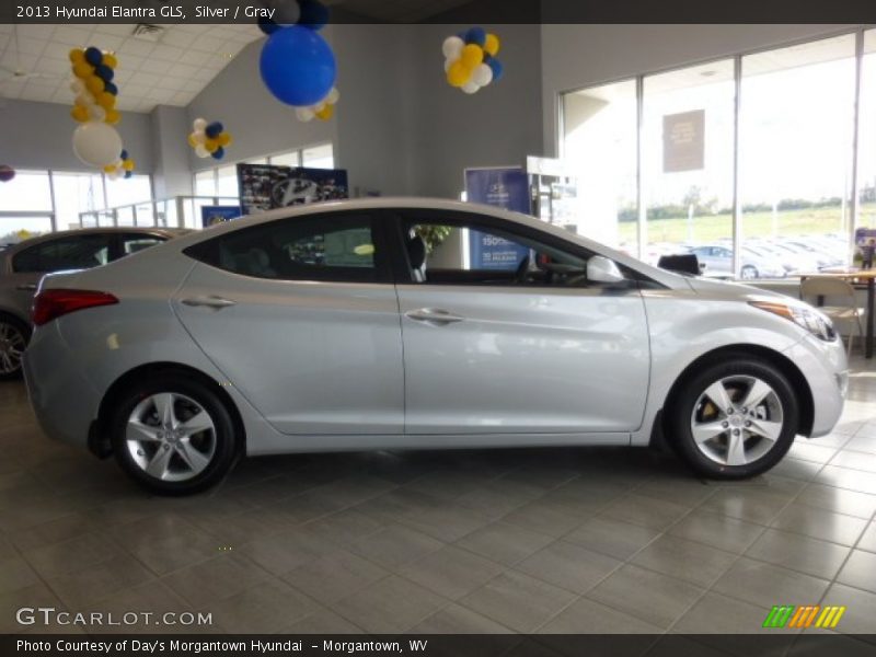 Silver / Gray 2013 Hyundai Elantra GLS