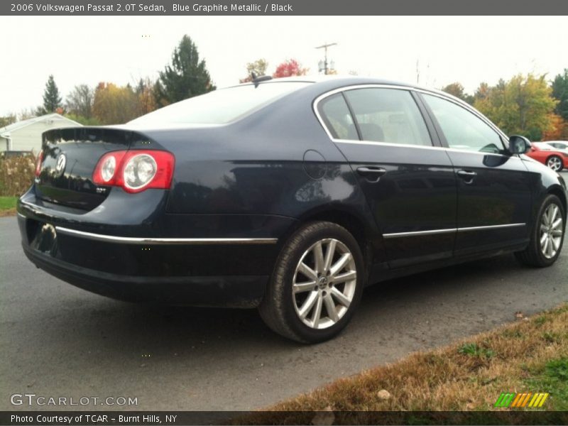 Blue Graphite Metallic / Black 2006 Volkswagen Passat 2.0T Sedan