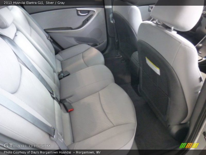 Silver / Gray 2013 Hyundai Elantra GLS