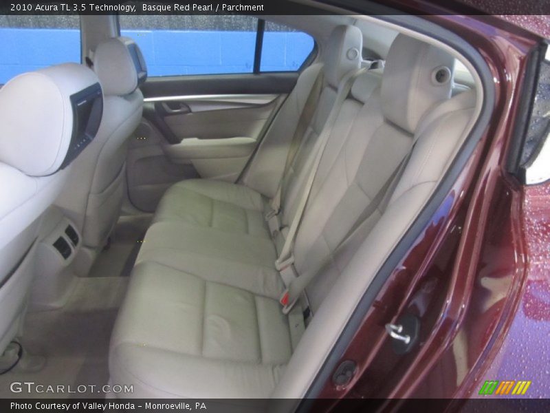 Basque Red Pearl / Parchment 2010 Acura TL 3.5 Technology