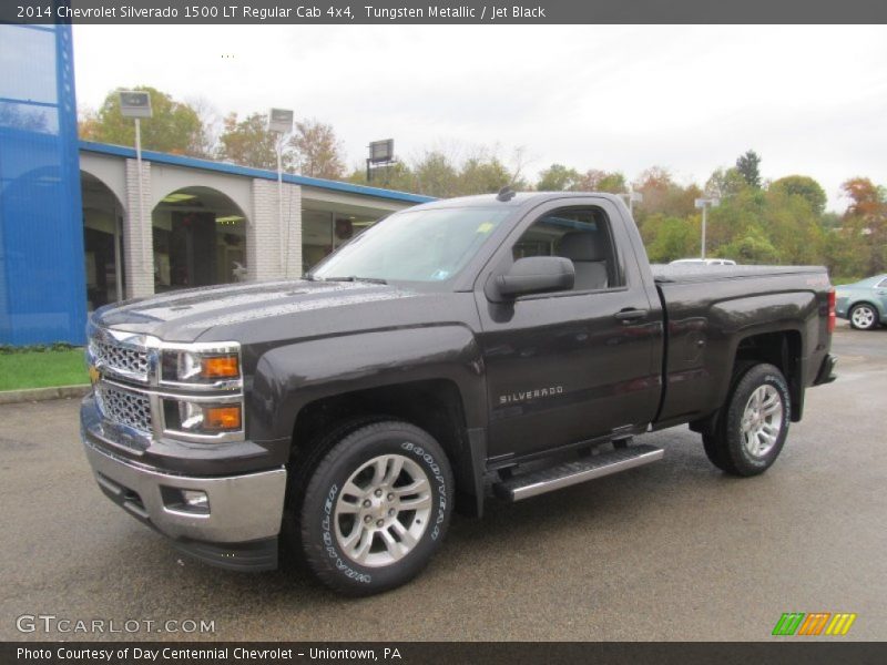 Tungsten Metallic / Jet Black 2014 Chevrolet Silverado 1500 LT Regular Cab 4x4