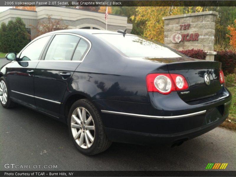 Blue Graphite Metallic / Black 2006 Volkswagen Passat 2.0T Sedan