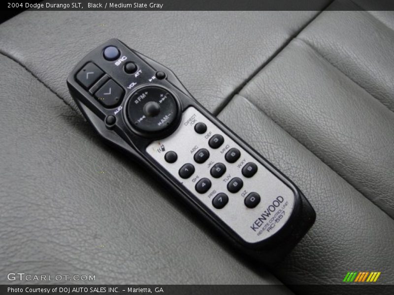 Black / Medium Slate Gray 2004 Dodge Durango SLT