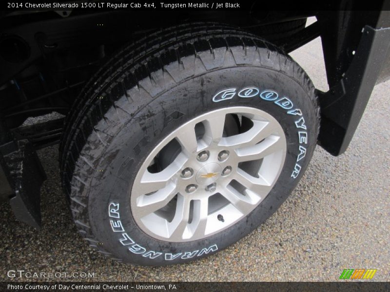 Tungsten Metallic / Jet Black 2014 Chevrolet Silverado 1500 LT Regular Cab 4x4