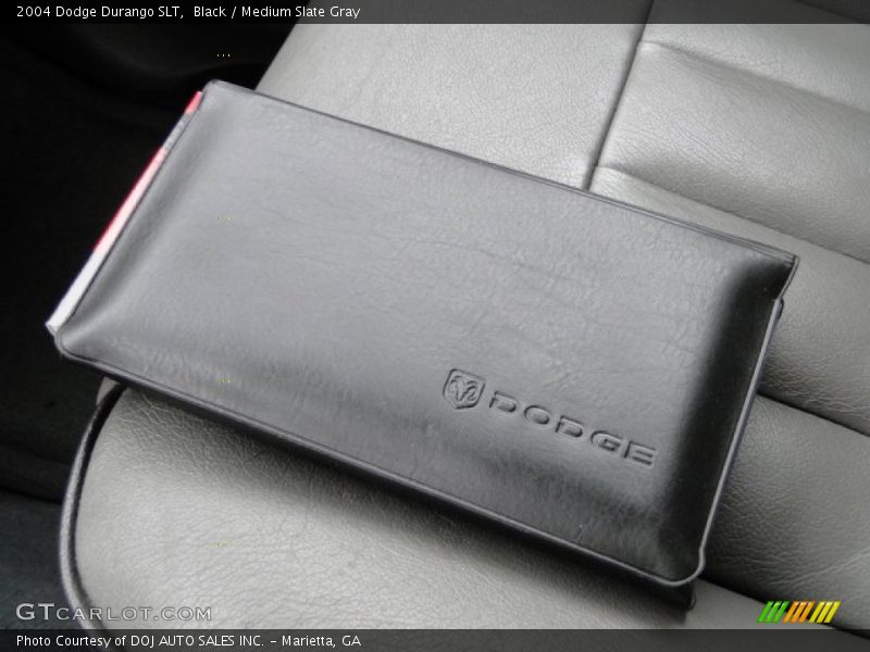 Black / Medium Slate Gray 2004 Dodge Durango SLT