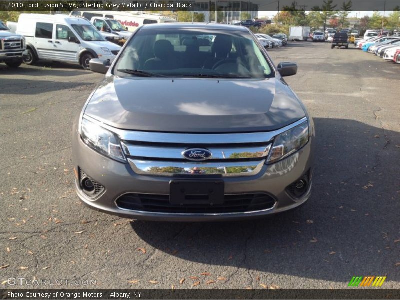 Sterling Grey Metallic / Charcoal Black 2010 Ford Fusion SE V6