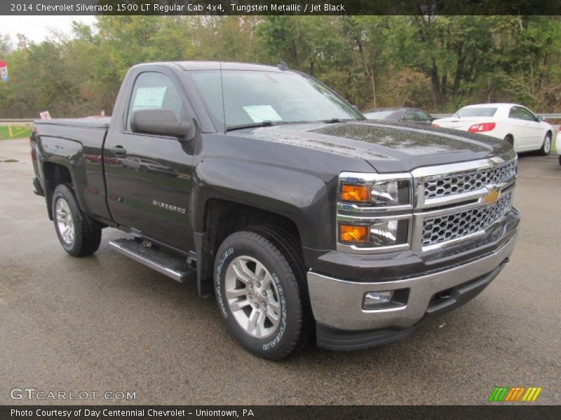 Tungsten Metallic / Jet Black 2014 Chevrolet Silverado 1500 LT Regular Cab 4x4