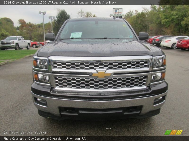 Tungsten Metallic / Jet Black 2014 Chevrolet Silverado 1500 LT Regular Cab 4x4