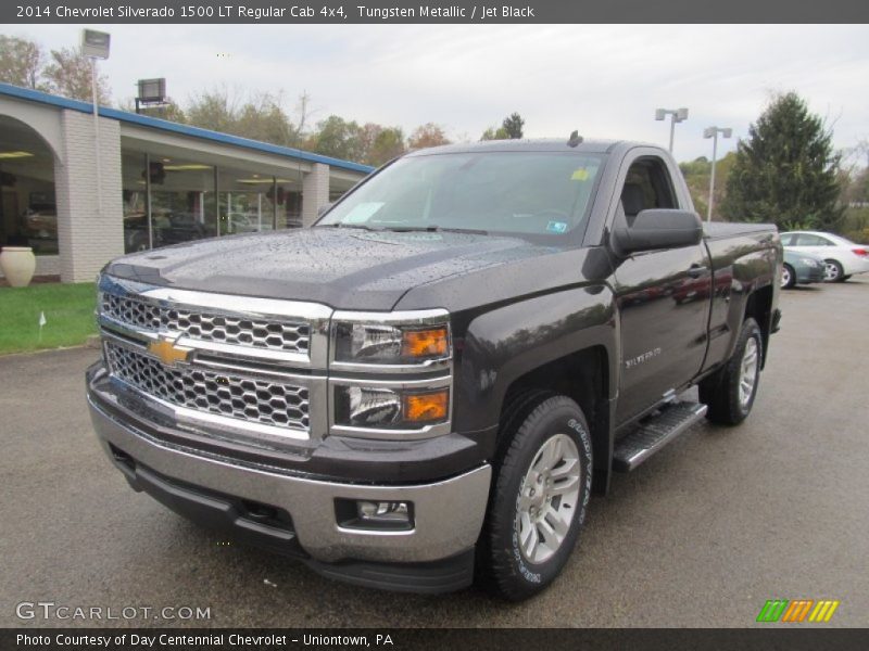 Tungsten Metallic / Jet Black 2014 Chevrolet Silverado 1500 LT Regular Cab 4x4