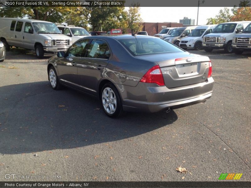 Sterling Grey Metallic / Charcoal Black 2010 Ford Fusion SE V6