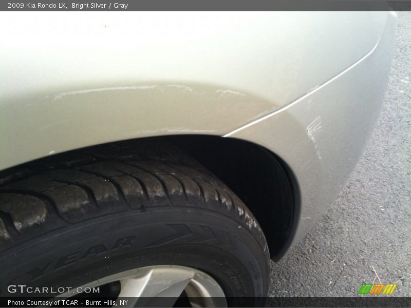 Bright Silver / Gray 2009 Kia Rondo LX