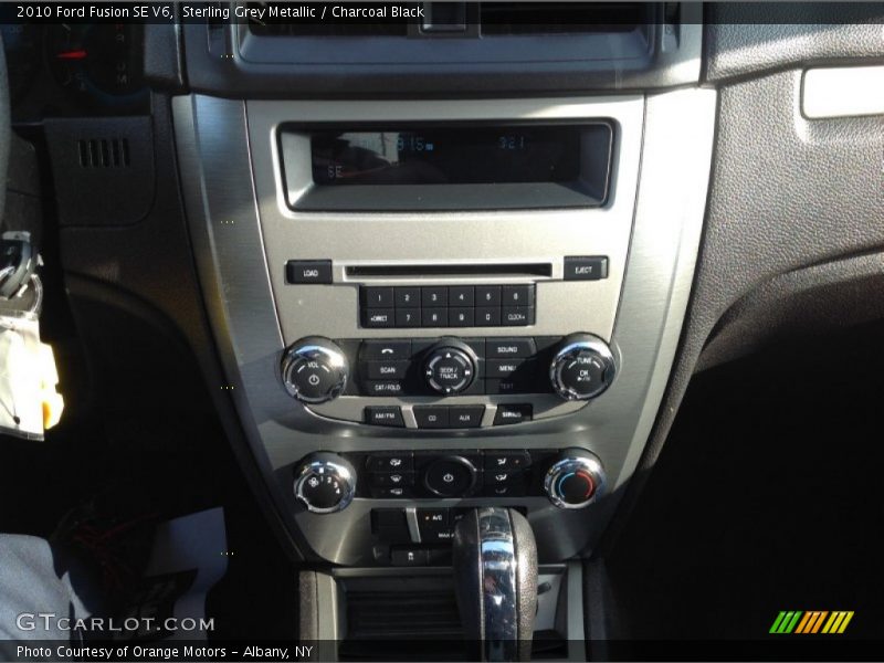 Sterling Grey Metallic / Charcoal Black 2010 Ford Fusion SE V6