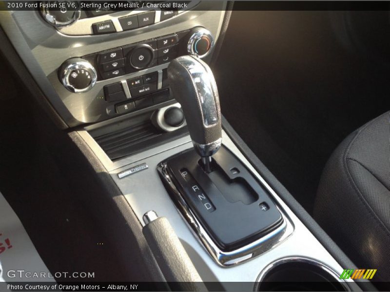 Sterling Grey Metallic / Charcoal Black 2010 Ford Fusion SE V6
