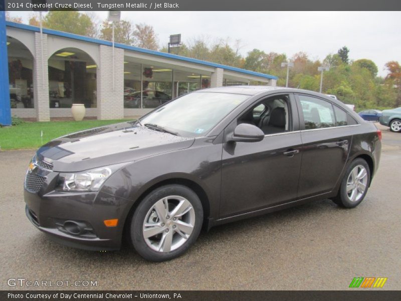 Tungsten Metallic / Jet Black 2014 Chevrolet Cruze Diesel