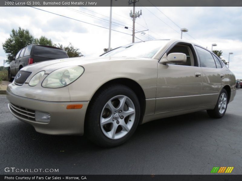 Burnished Gold Metallic / Ivory 2002 Lexus GS 300