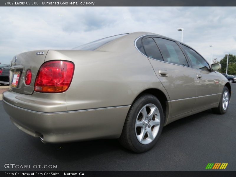 Burnished Gold Metallic / Ivory 2002 Lexus GS 300
