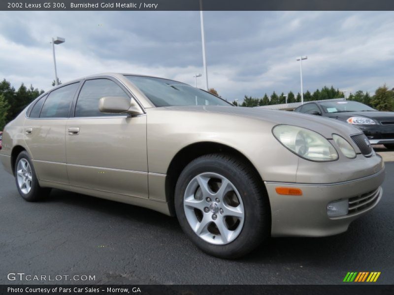 Burnished Gold Metallic / Ivory 2002 Lexus GS 300