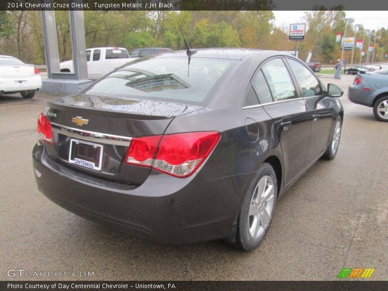 Tungsten Metallic / Jet Black 2014 Chevrolet Cruze Diesel