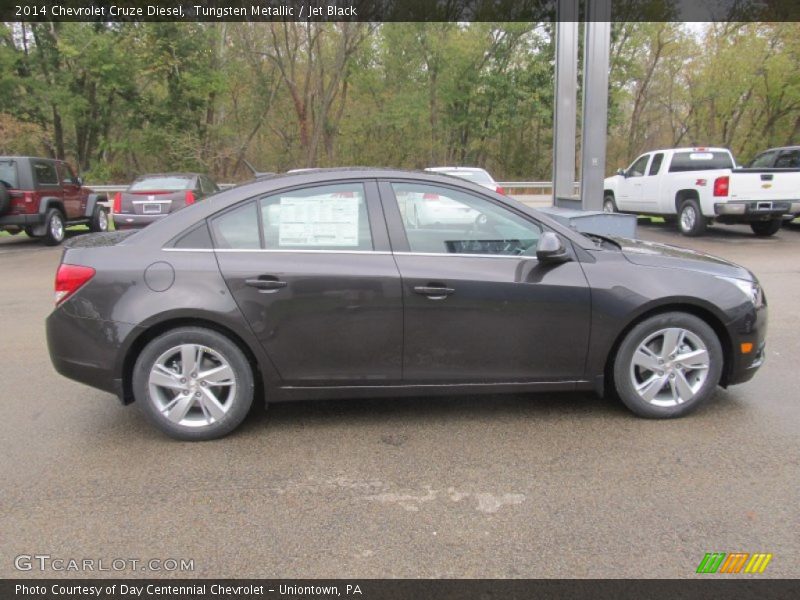 Tungsten Metallic / Jet Black 2014 Chevrolet Cruze Diesel
