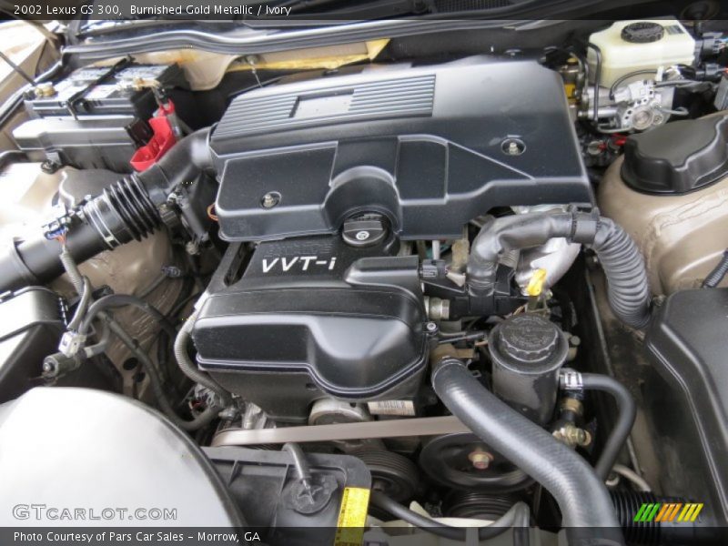 Burnished Gold Metallic / Ivory 2002 Lexus GS 300