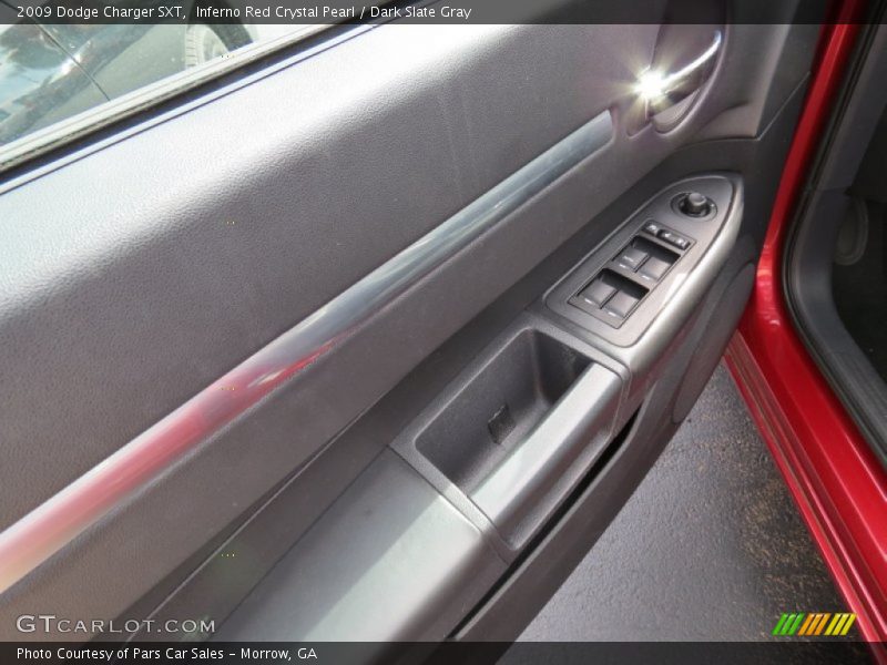 Inferno Red Crystal Pearl / Dark Slate Gray 2009 Dodge Charger SXT