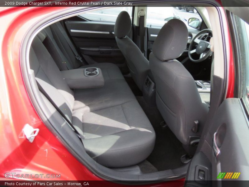 Inferno Red Crystal Pearl / Dark Slate Gray 2009 Dodge Charger SXT