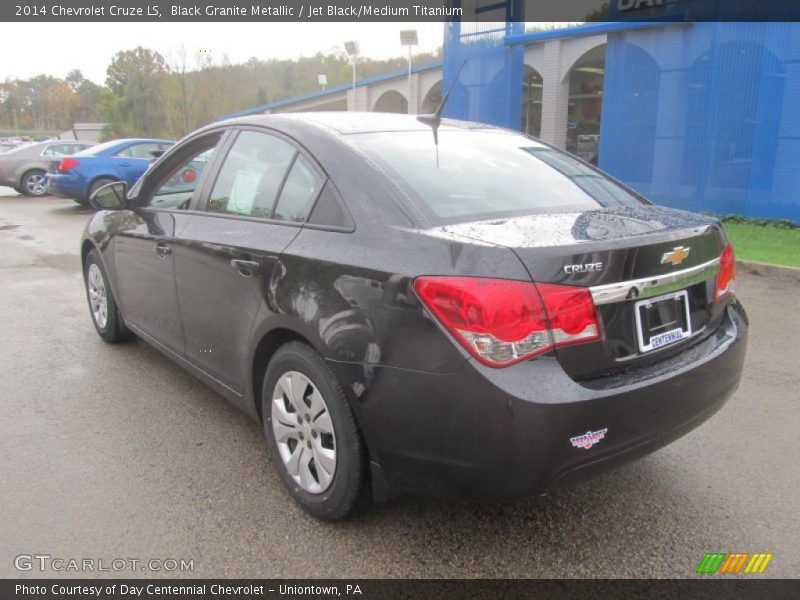 Black Granite Metallic / Jet Black/Medium Titanium 2014 Chevrolet Cruze LS