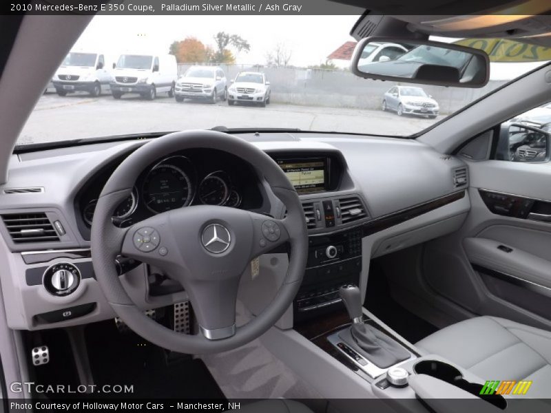  2010 E 350 Coupe Ash Gray Interior