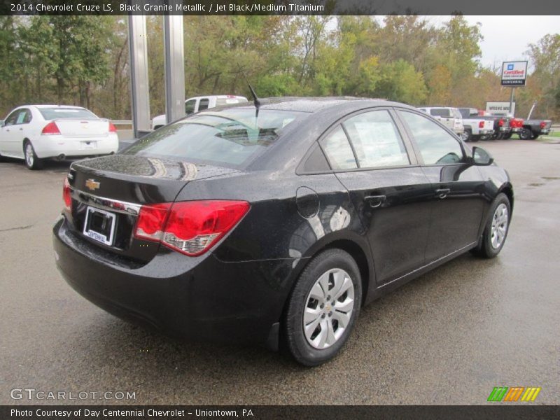 Black Granite Metallic / Jet Black/Medium Titanium 2014 Chevrolet Cruze LS