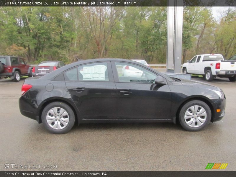Black Granite Metallic / Jet Black/Medium Titanium 2014 Chevrolet Cruze LS