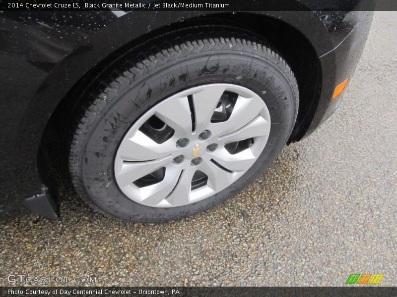 Black Granite Metallic / Jet Black/Medium Titanium 2014 Chevrolet Cruze LS