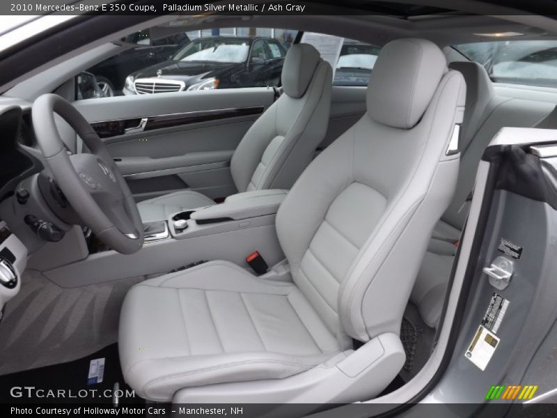  2010 E 350 Coupe Ash Gray Interior