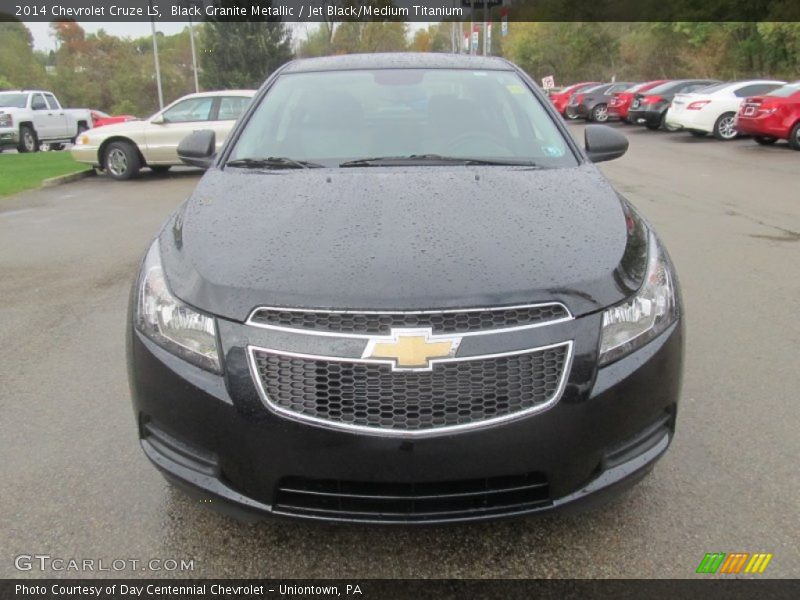 Black Granite Metallic / Jet Black/Medium Titanium 2014 Chevrolet Cruze LS