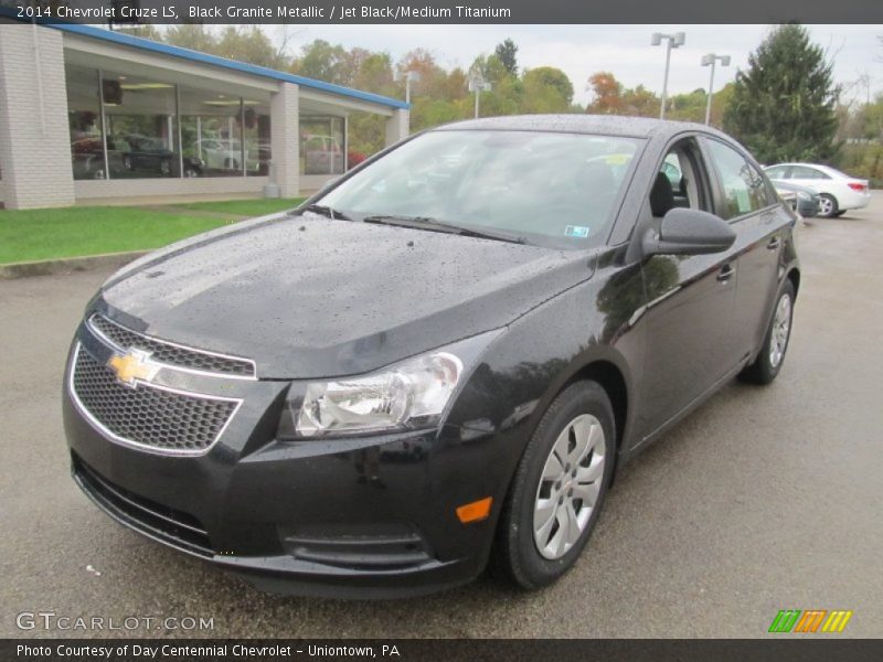 Black Granite Metallic / Jet Black/Medium Titanium 2014 Chevrolet Cruze LS