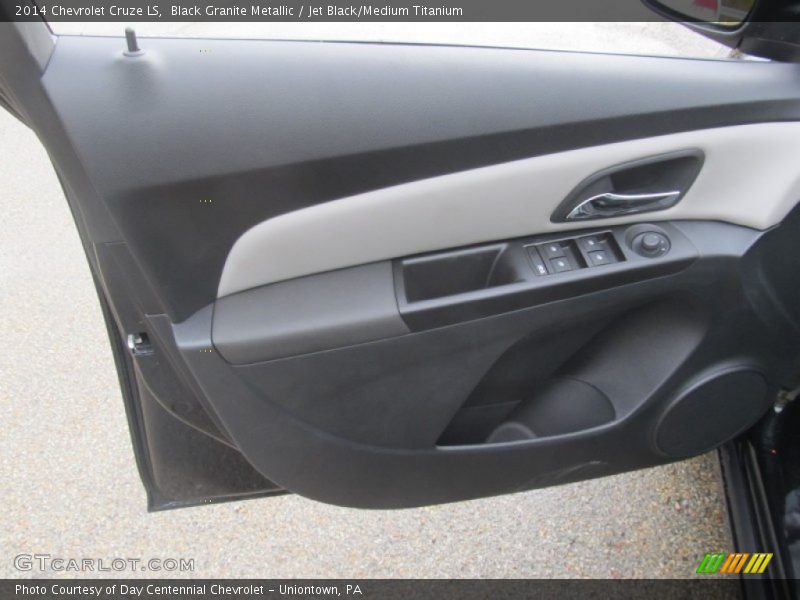 Black Granite Metallic / Jet Black/Medium Titanium 2014 Chevrolet Cruze LS
