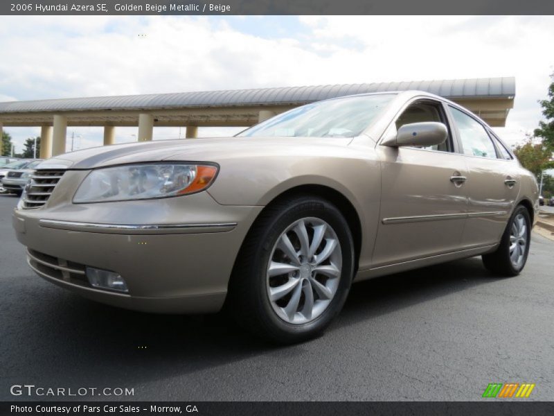 Golden Beige Metallic / Beige 2006 Hyundai Azera SE