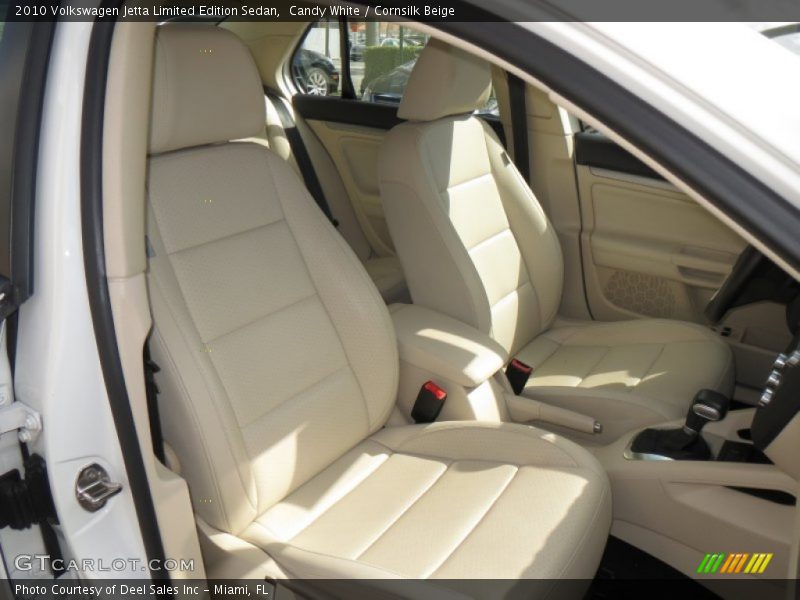 Candy White / Cornsilk Beige 2010 Volkswagen Jetta Limited Edition Sedan