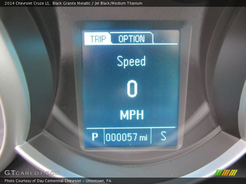 Black Granite Metallic / Jet Black/Medium Titanium 2014 Chevrolet Cruze LS