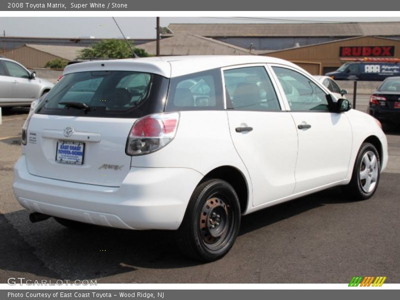 Super White / Stone 2008 Toyota Matrix
