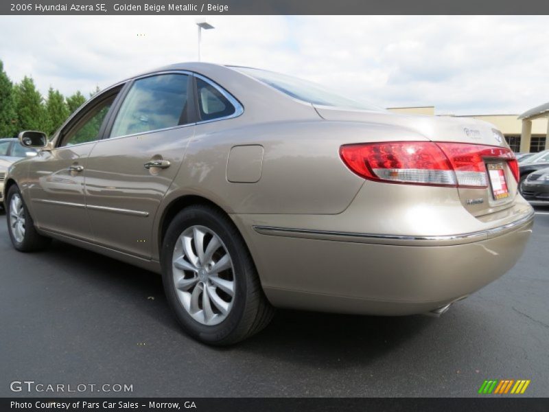 Golden Beige Metallic / Beige 2006 Hyundai Azera SE